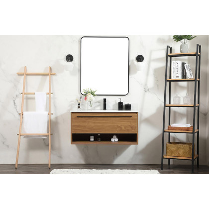 Elegant Bathroom Vanity - Walnut Brown (VF43540WB-BS)