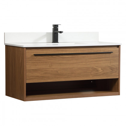 Elegant Bathroom Vanity - Walnut Brown (VF43540WB-BS)