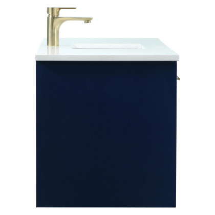 Elegant Bathroom Vanity - Blue (VF43548MBL)