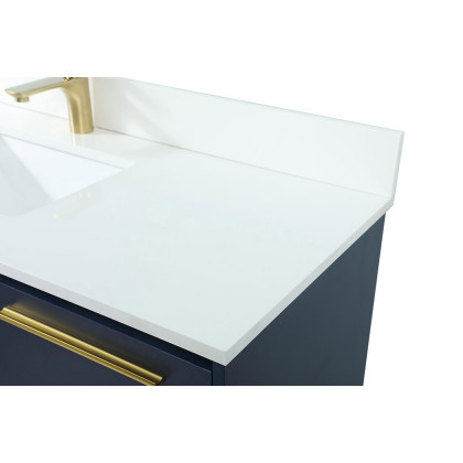 Elegant Bathroom Vanity - Blue (VF43548MBL-BS)
