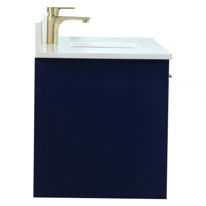 Elegant Bathroom Vanity - Blue (VF43548MBL-BS)