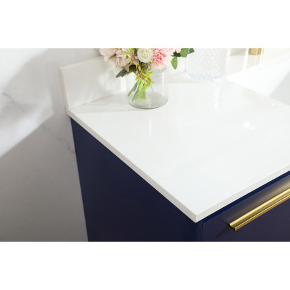 Elegant Bathroom Vanity - Blue (VF43548MBL-BS)