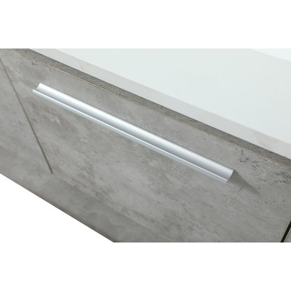 Elegant Bathroom Vanity - Concrete Gray (VF43548MCG)