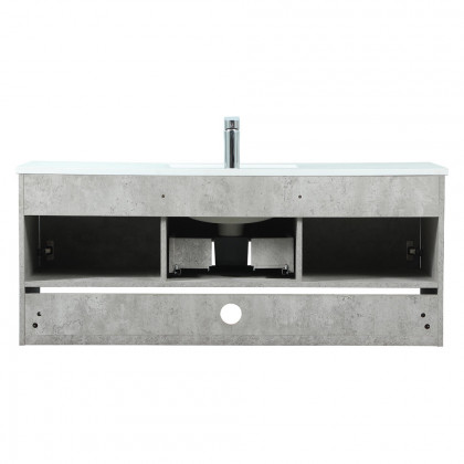 Elegant Bathroom Vanity - Concrete Gray (VF43548MCG)