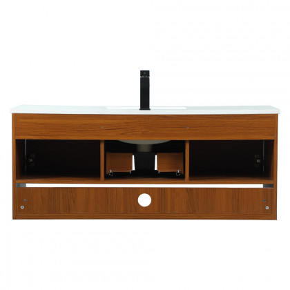 Elegant Bathroom Vanity - Teak (VF43548MTK)