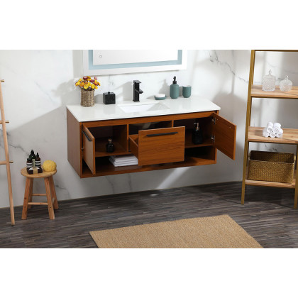 Elegant Bathroom Vanity - Teak (VF43548MTK)