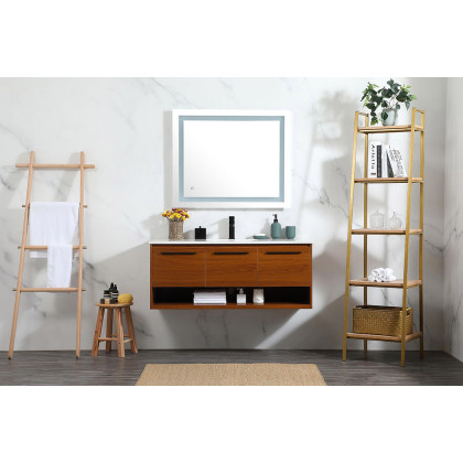 Elegant Bathroom Vanity - Teak (VF43548MTK)