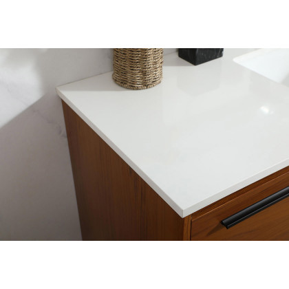 Elegant Bathroom Vanity - Teak (VF43548MTK)