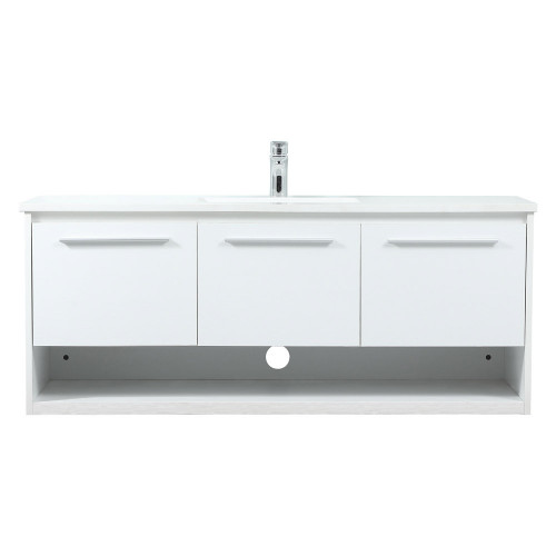 Elegant Bathroom Vanity - White (VF43548MWH)
