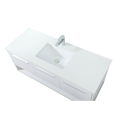 Elegant Bathroom Vanity - White (VF43548MWH)