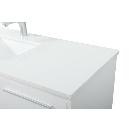 Elegant Bathroom Vanity - White (VF43548MWH)