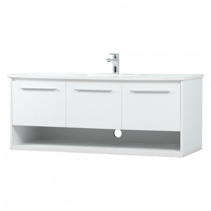 Elegant Bathroom Vanity - White (VF43548MWH)