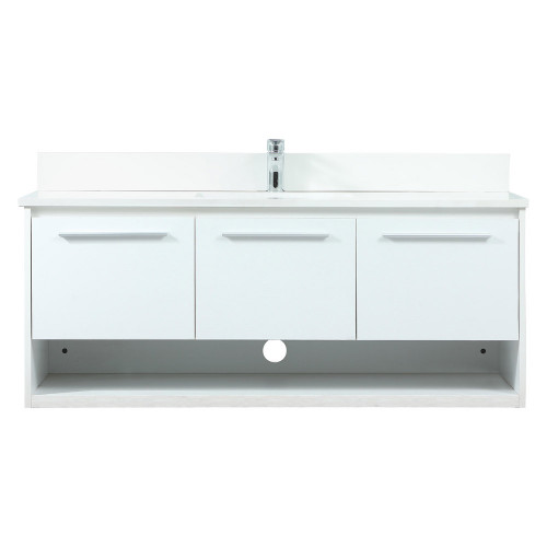 Elegant Bathroom Vanity - White (VF43548MWH-BS)