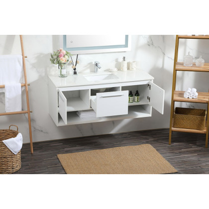 Elegant Bathroom Vanity - White (VF43548MWH-BS)