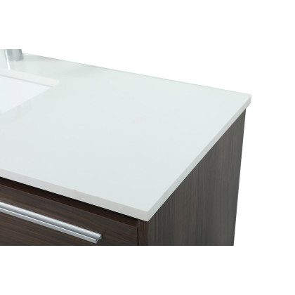 Elegant Bathroom Vanity - Walnut (VF43548MWT)