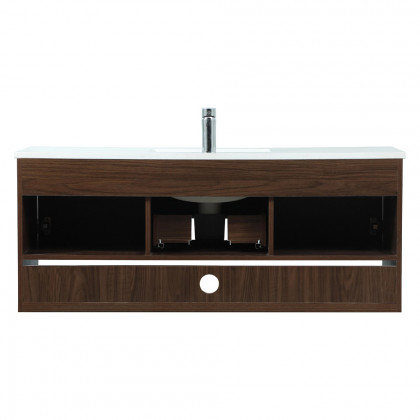 Elegant Bathroom Vanity - Walnut (VF43548MWT)