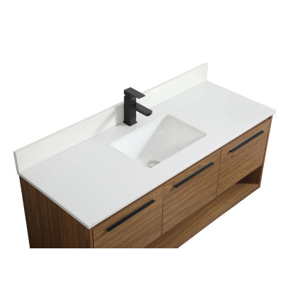 Elegant Bathroom Vanity - Walnut Brown (VF43548WB-BS)