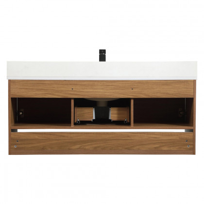 Elegant Bathroom Vanity - Walnut Brown (VF43548WB-BS)