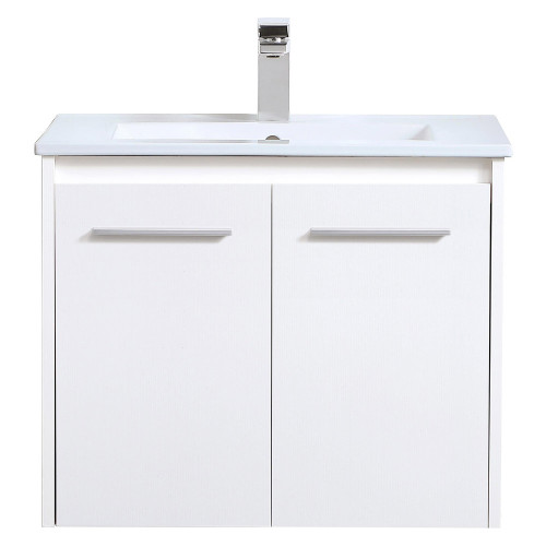 Elegant Bathroom Vanity - White, L 24" (VF44024WH)