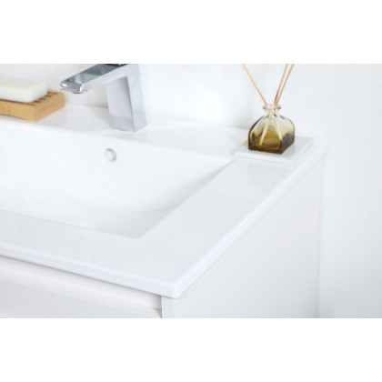 Elegant Bathroom Vanity - White, L 24" (VF44024WH)