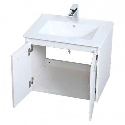 Elegant Bathroom Vanity - White, L 24" (VF44024WH)