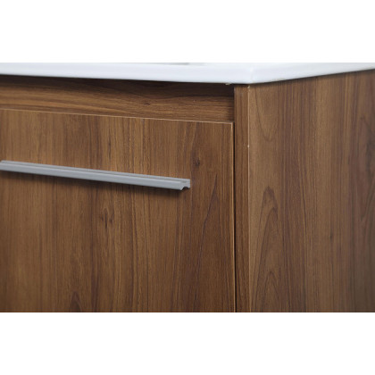 Elegant Bathroom Vanity - Walnut Brown, L 30" (VF44030WB)