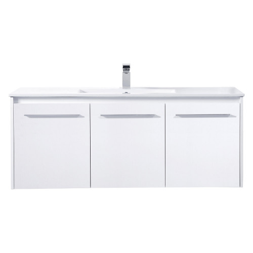 Elegant Bathroom Vanity - White, L 48" (VF44048WH)