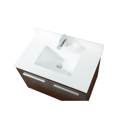 Elegant Bathroom Vanity - Walnut (VF44530MWT-BS)