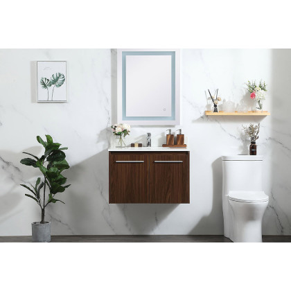 Elegant Bathroom Vanity - Walnut (VF44530MWT-BS)