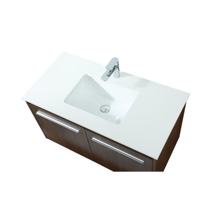 Elegant Bathroom Vanity - Walnut (VF44536MWT)
