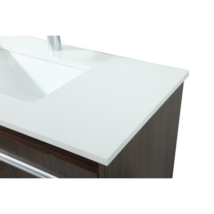 Elegant Bathroom Vanity - Walnut (VF44536MWT)