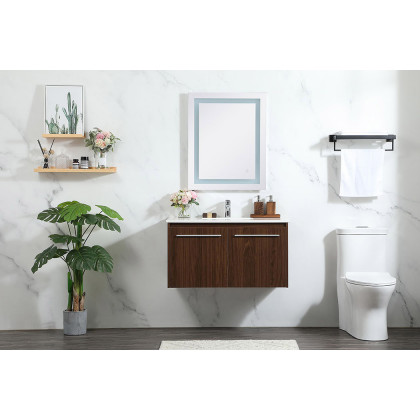 Elegant Bathroom Vanity - Walnut (VF44536MWT)