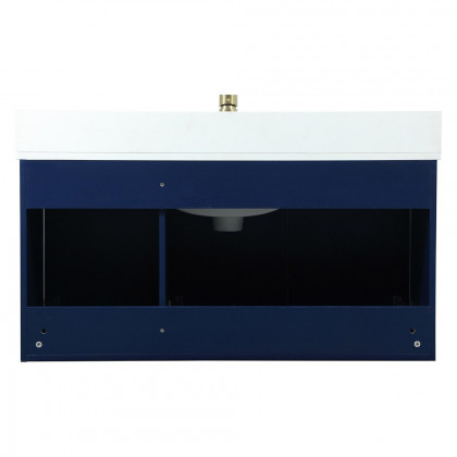 Elegant Bathroom Vanity - Blue (VF44540MBL-BS)