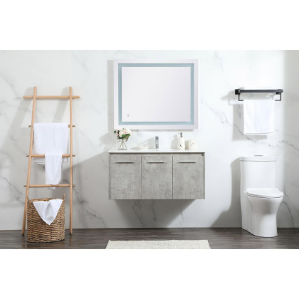 Elegant Bathroom Vanity - Concrete Gray (VF44540MCG)