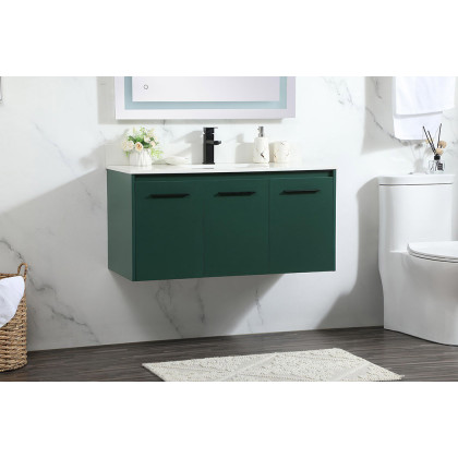 Elegant Bathroom Vanity - Green (VF44540MGN-BS)