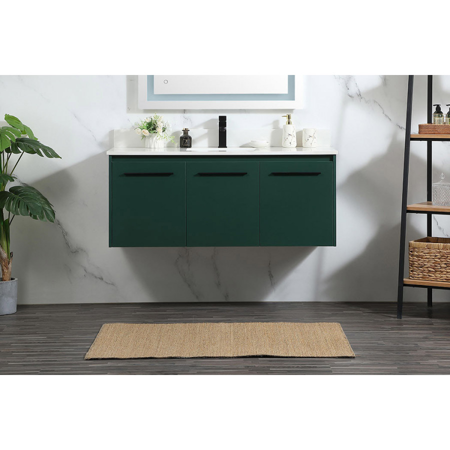 Elegant Bathroom Vanity - Green (VF44548MGN-BS)