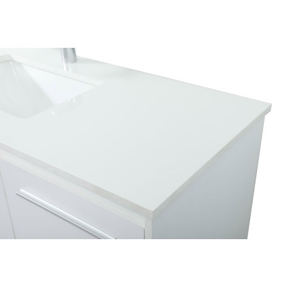 Elegant Bathroom Vanity - White (VF44548MWH)