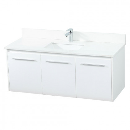 Elegant Bathroom Vanity - White (VF44548MWH-BS)