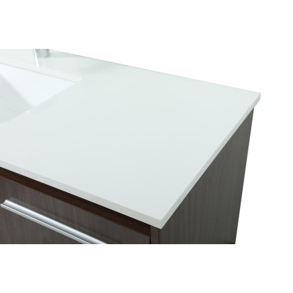 Elegant Bathroom Vanity - Walnut (VF44548MWT)