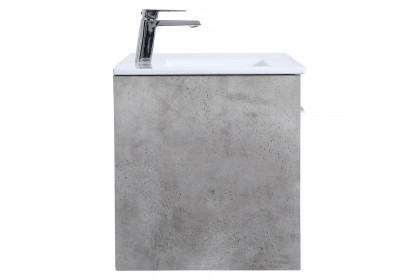 Elegant™ VF45030CG Bathroom Vanity - Concrete Gray, L 30"