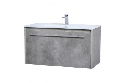 Elegant™ VF45036CG Bathroom Vanity - Concrete Gray, L 36"