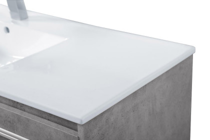 Elegant™ VF45048CG Bathroom Vanity - Concrete Gray, L 48"