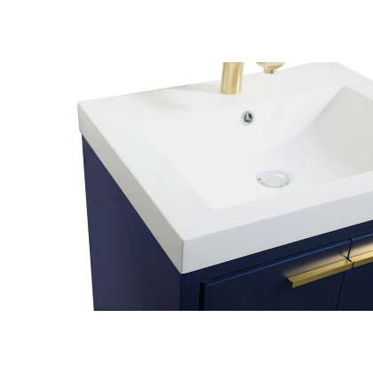 Elegant Bathroom Vanity - Blue, L 24" (VF46024MBL)