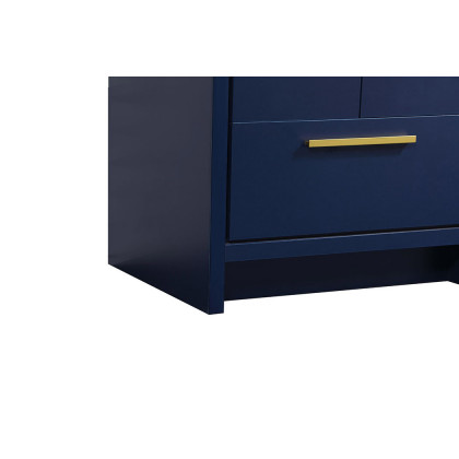 Elegant Bathroom Vanity - Blue, L 24" (VF46024MBL)