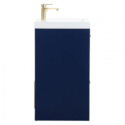 Elegant Bathroom Vanity - Blue, L 24" (VF46024MBL)