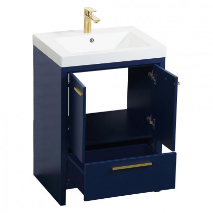 Elegant Bathroom Vanity - Blue, L 24" (VF46024MBL)