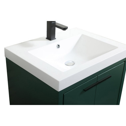 Elegant Bathroom Vanity - Green, L 24" (VF46024MGN)