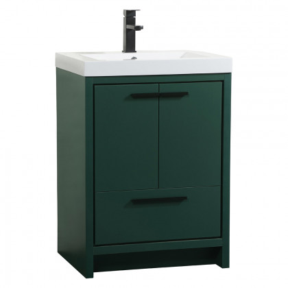 Elegant Bathroom Vanity - Green, L 24" (VF46024MGN)
