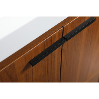 Elegant Bathroom Vanity - Teak, L 24" (VF46024MTK)