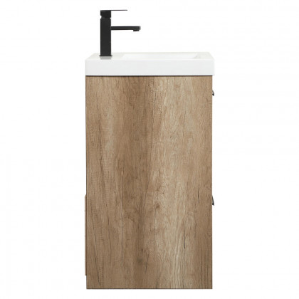 Elegant Bathroom Vanity - Natural Oak, L 24" (VF46024NT)